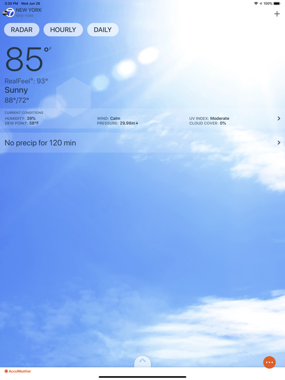 AccuWeather - Weather for Life screenshot