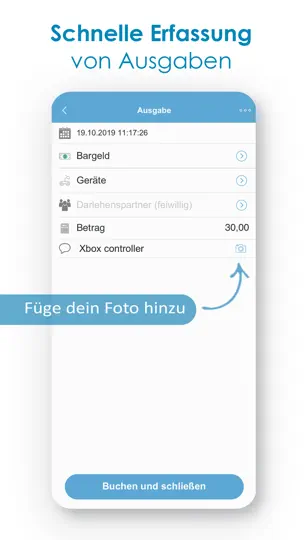 Screenshot von Budget - Persönliche Finanzen auf dem iPhone 7