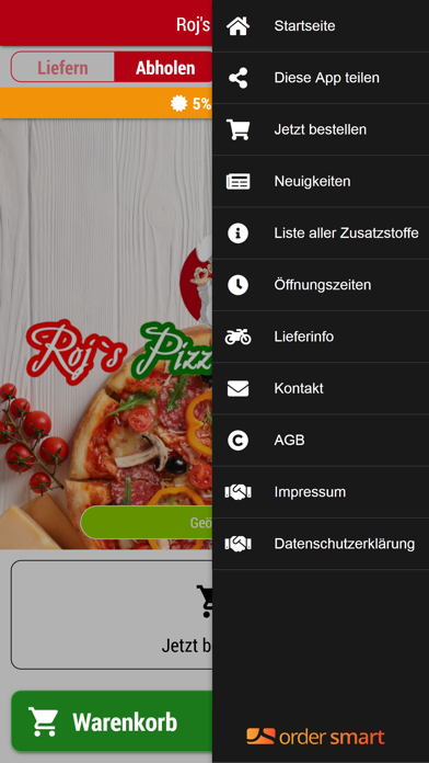 Screenshot #3 pour Roj's Pizza