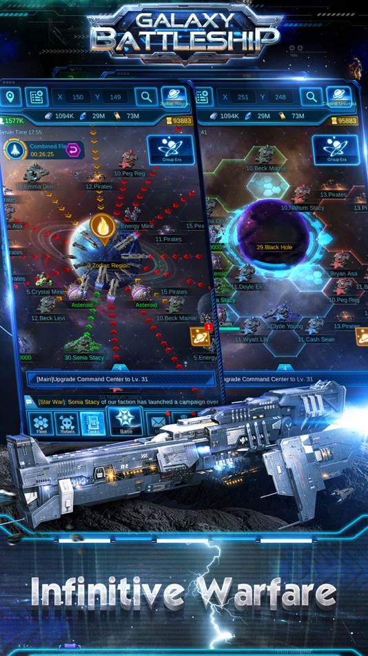 #2. Galaxy Battleship: Conquer (iOS) Podle: Bekko.com