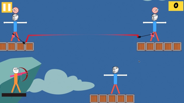 Mr Troll Stickman - Bow Quest