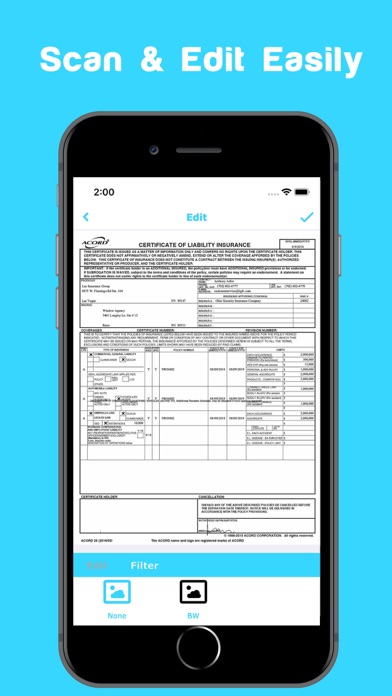 PDF Scanner - Scan Documents. screenshot 3