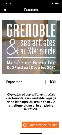Game screenshot Grenoble et ses artistes XIXe mod apk
