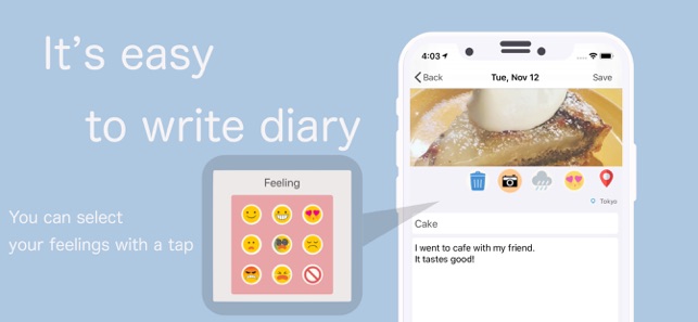 Simple Feeling Diary(圖2)-速報App