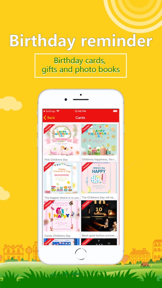 #4. Birthday assistant app (iOS) Podle: 小花 邓