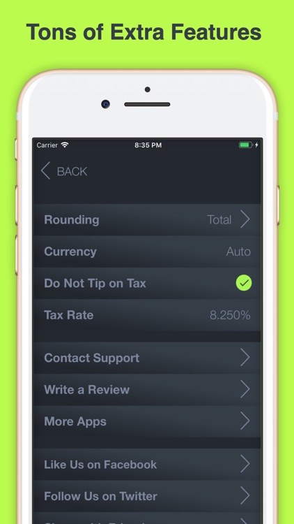 Tip Calculator - Tap Tip Pro screenshot-5