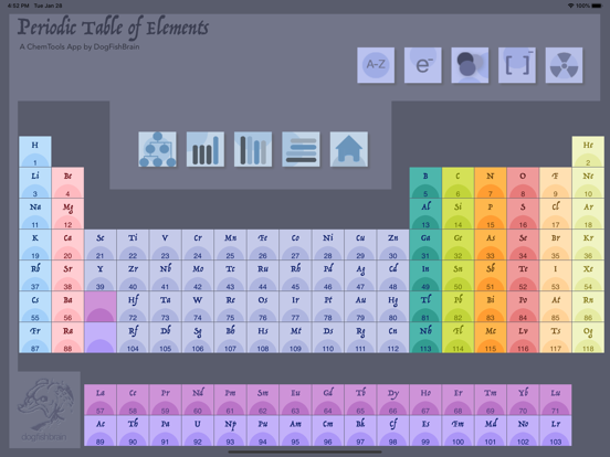 Screenshot #4 pour DFB Periodic Table