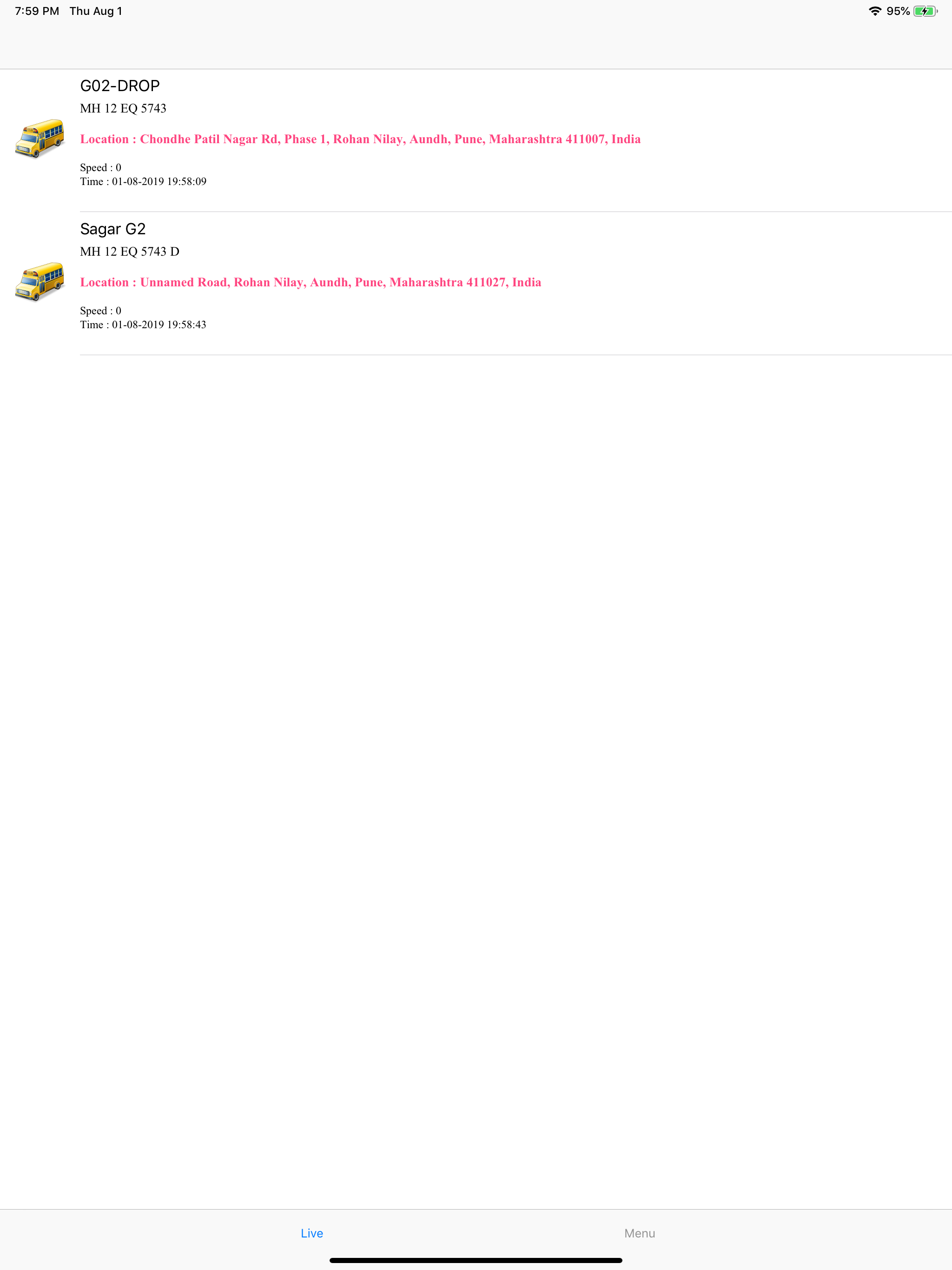 eTechSchoolBusPlus screenshot 5