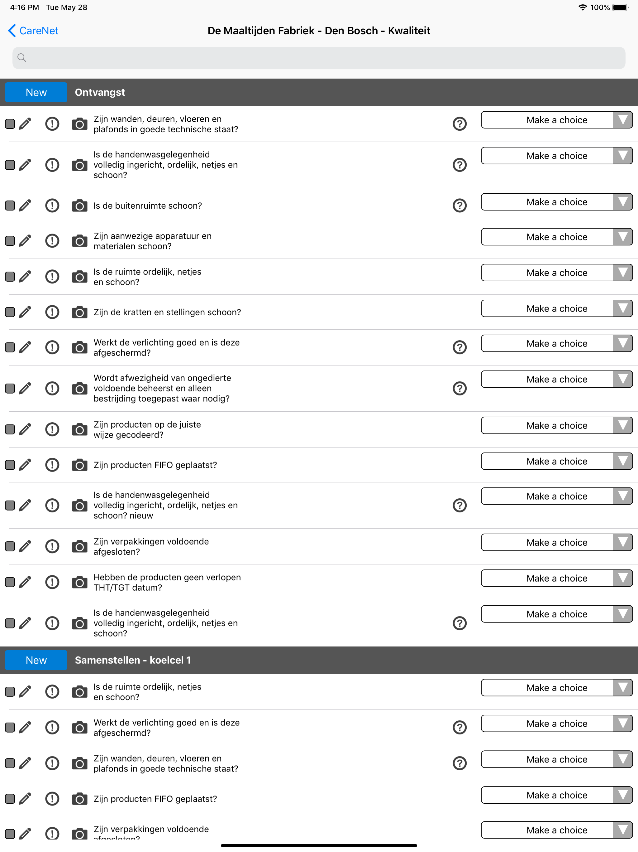 Normec Inspection App
