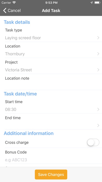 Track - Timesheets made easy