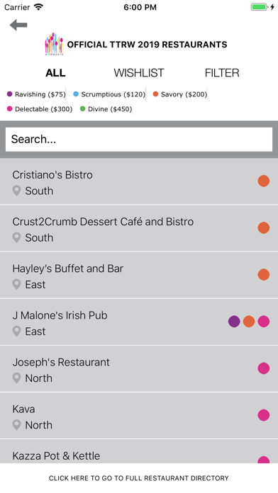 T&T Restaurants Screenshot