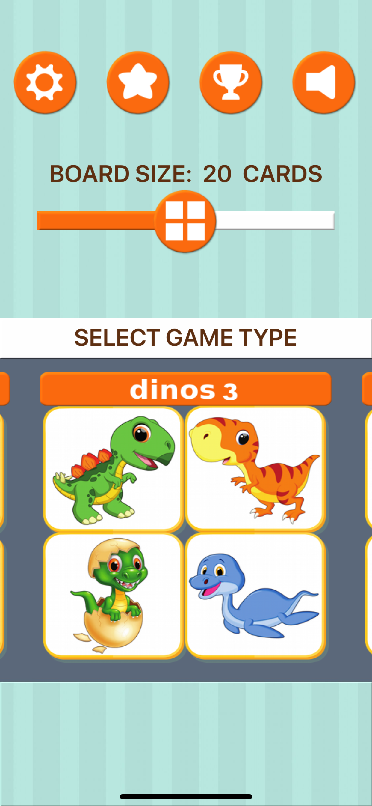Dinosaur Memory Games for Kids screenshot 9