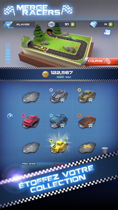 Screenshot #1 pour Merge Racers