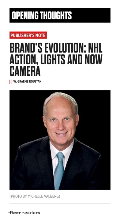 The Hockey News Magazine Screenshot