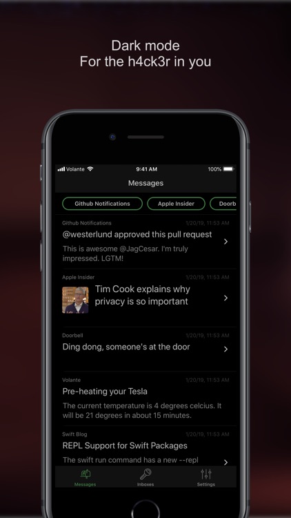 Push Me - Stay in the loop