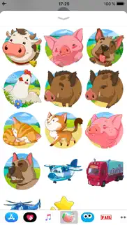 jolly days farm - sticker pack айфон картинки 1