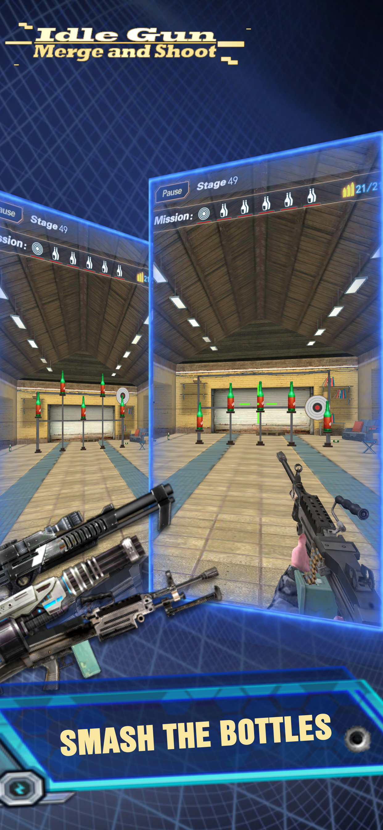 Idle Gun-Merge and Shoot screenshot 5