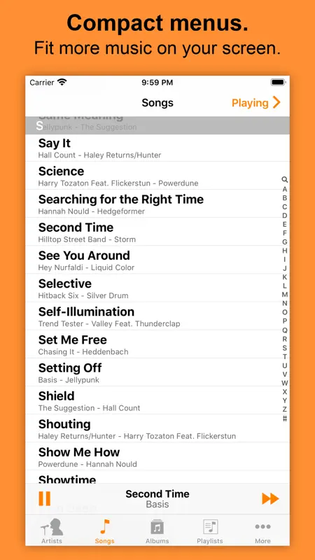 ClassicPod Music Player screenshot 2 of 5
