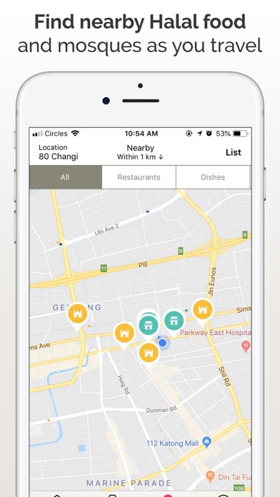 Halal Trip: Food Travel Prayer Screenshot