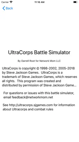 Game screenshot UltraCorps Battle Simulator apk