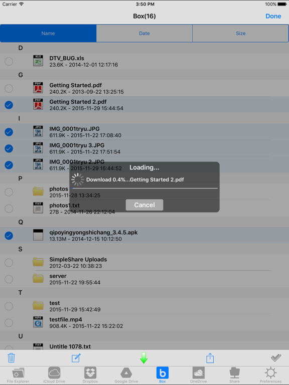 Screenshot #5 pour Cloud File Explorer