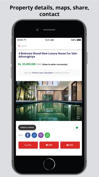 LankaPropertyWeb Property App Screenshot