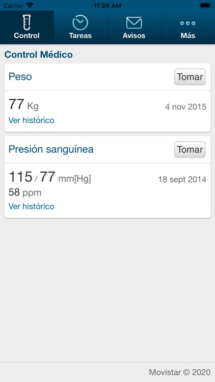 Seguimiento de mi salud.