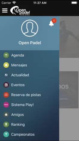 Game screenshot Open Padel apk