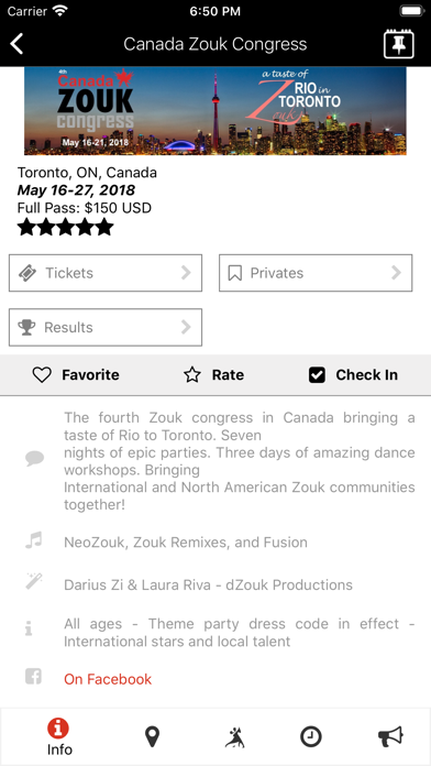 Danceplace Events screenshot 3