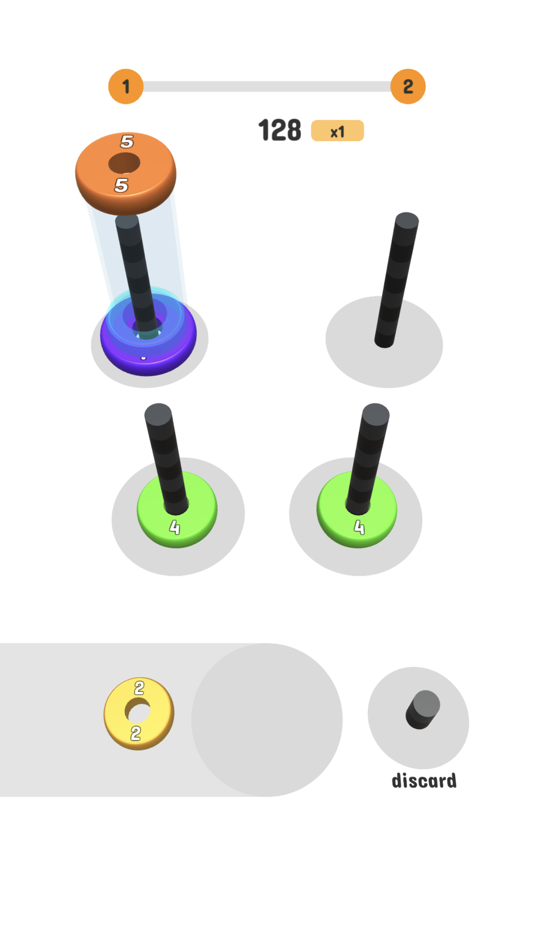 #2. Stack Merge 3D (iOS) 由: Sergii Nagin