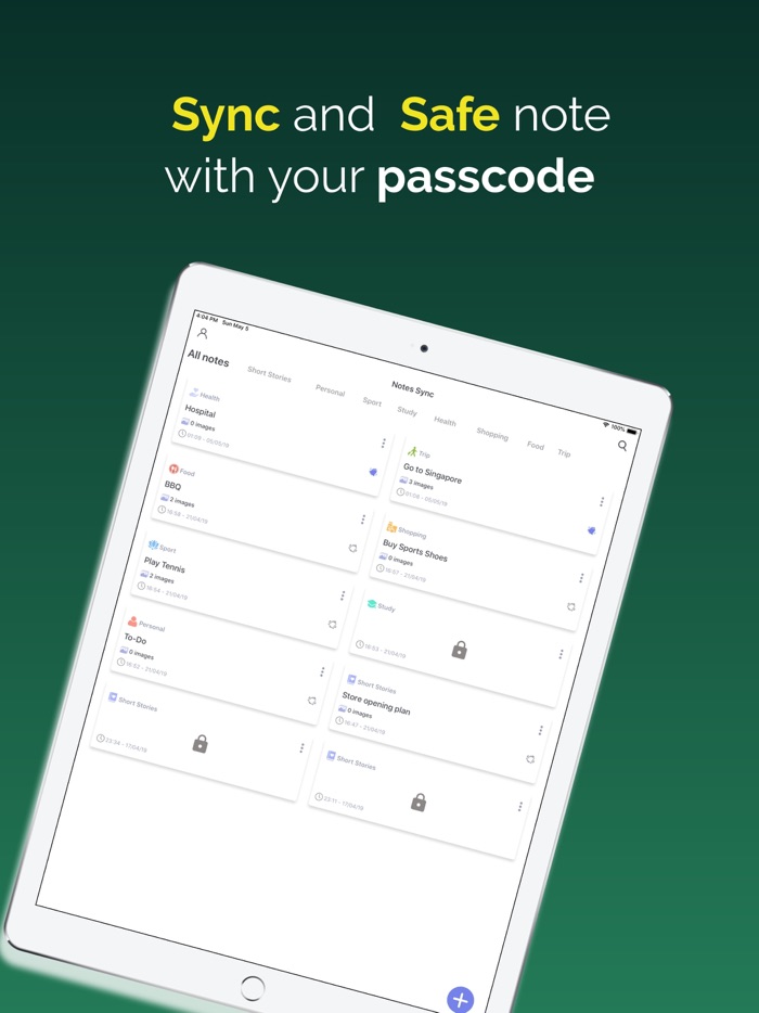 NoteSS - Safe  Sync