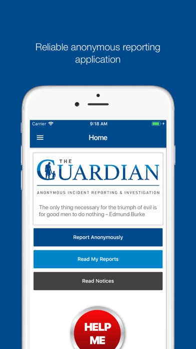 The Guardian App Screenshot