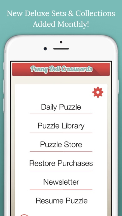 Penny Dell Daily Crossword Screenshot