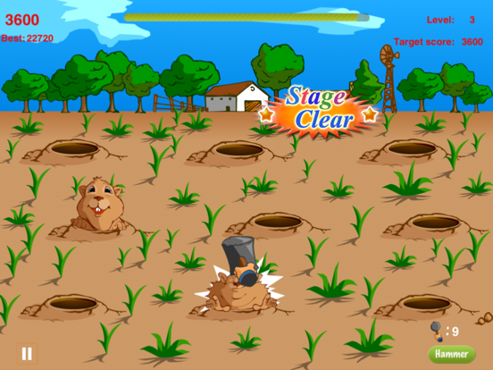 Screenshot #5 pour Hit Mouse - classic play