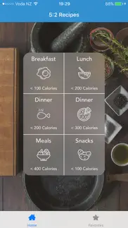 5:2 fasting diet recipes iphone screenshot 2