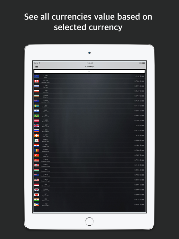 Screenshot #6 pour Currency converter: Live money