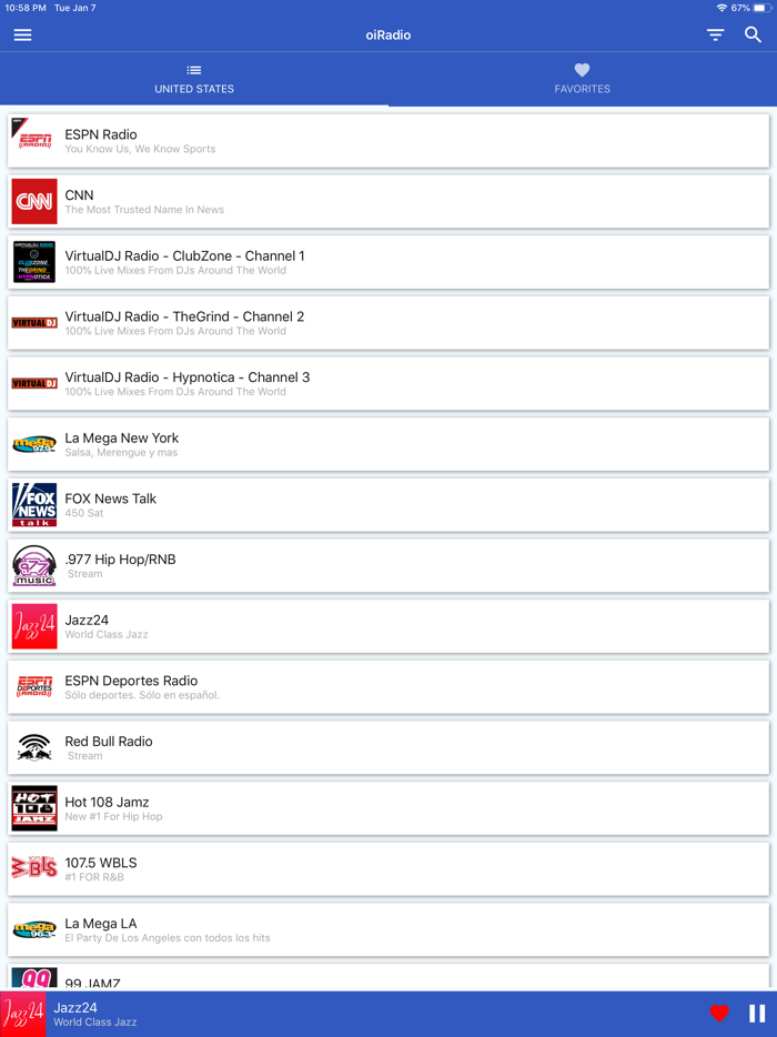 oiRadio - Live Radios