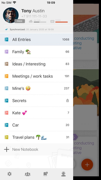 Simplanum - Calendar and Notes screenshot-3