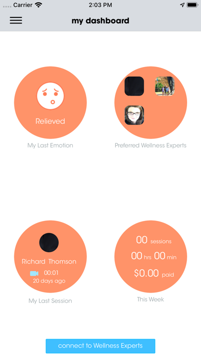 Screenshot #1 pour OM Wellbeing