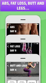 5 Minute Home Workout screenshot
