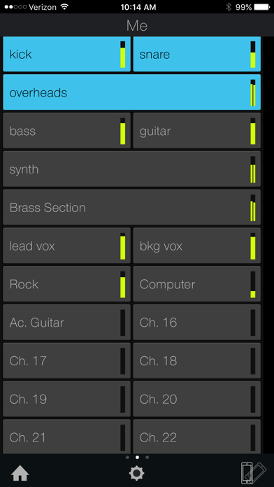 PreSonus QMix®-UC Screenshot