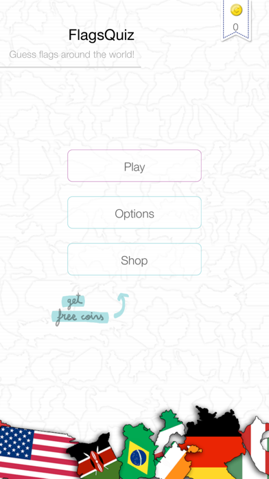 FlagsQuizGame screenshot 1