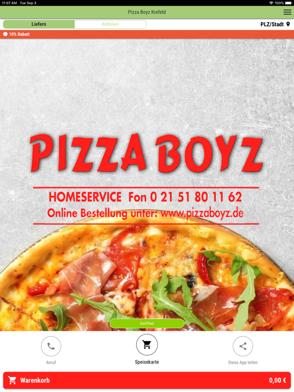 Screenshot #4 pour Krefeld Pizza Boyz