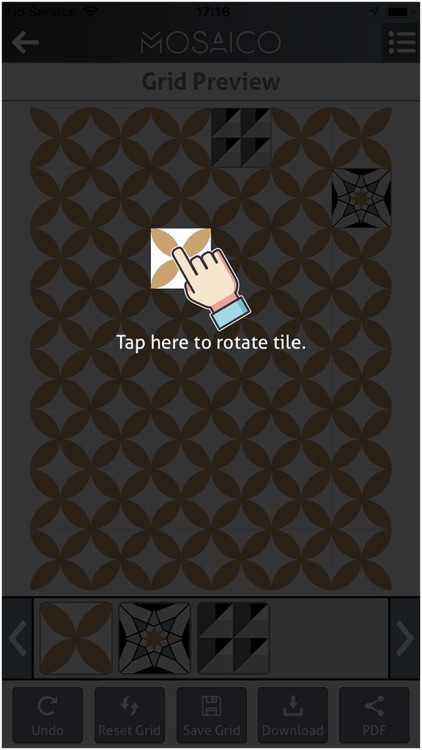 Mosaico Tile Designer App