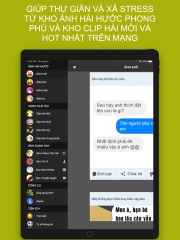 Hài VL - Xem Ảnh vui, Clip hotのおすすめ画像1