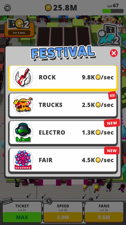 Idle Concert screenshot-7