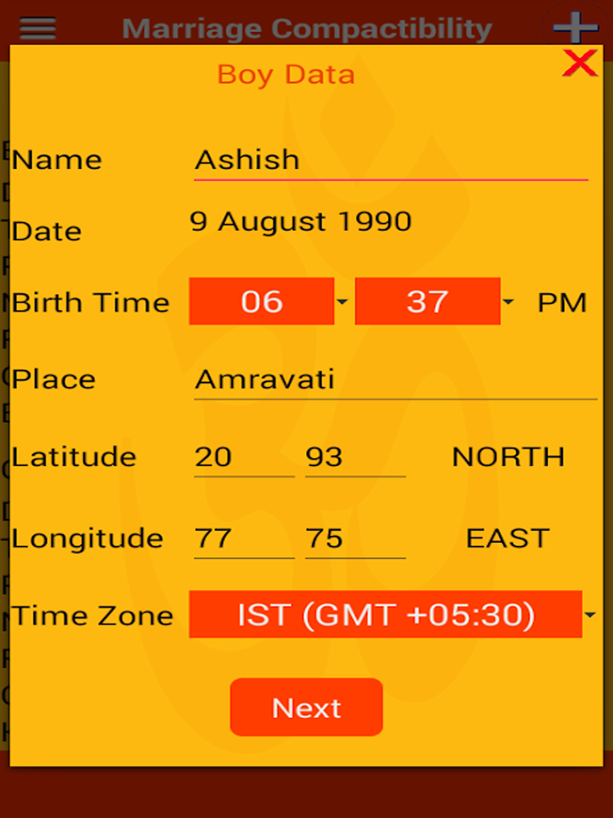 Marriage-Compatibility screenshot 5