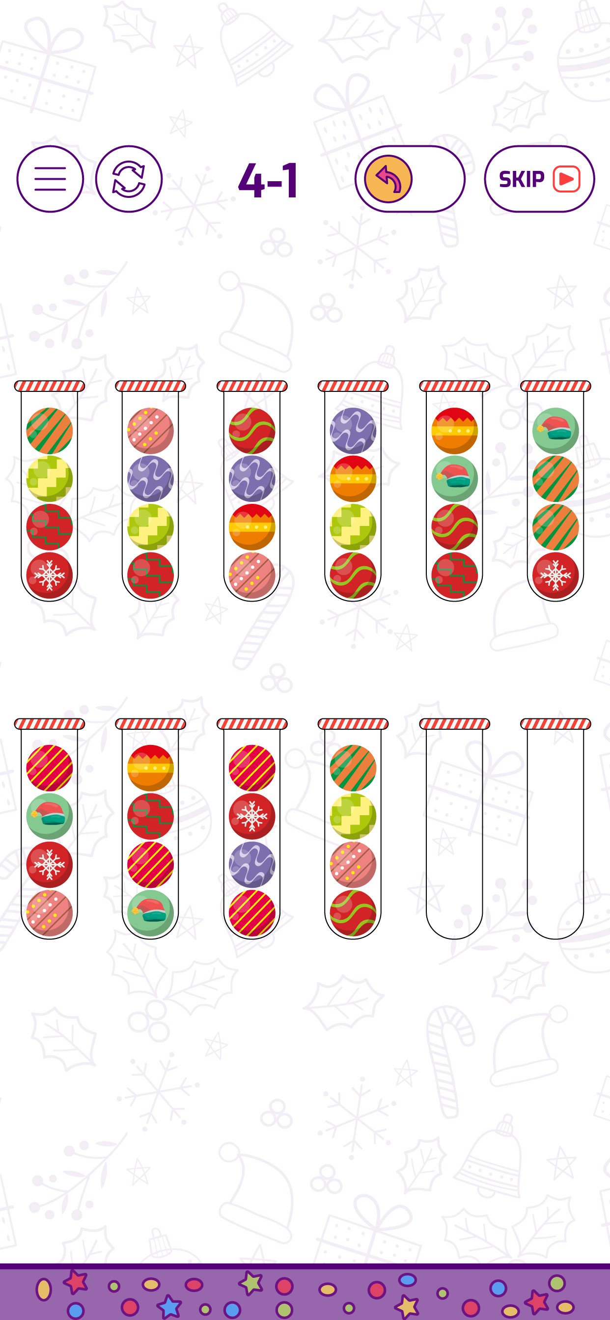 Bubble Sort Color Puzzle Game