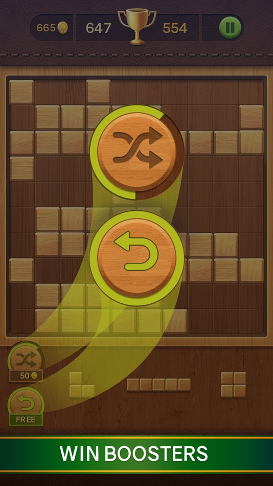 #2. Wood Block The Puzzle Game (iOS) 由: Alchemical Inc