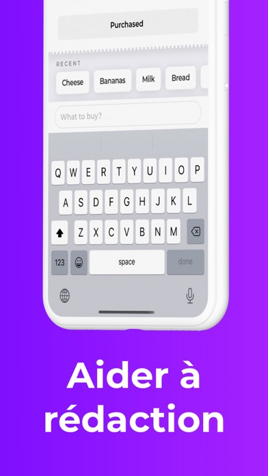 Screenshot #3 pour Shopping Roll — Liste d'épicer